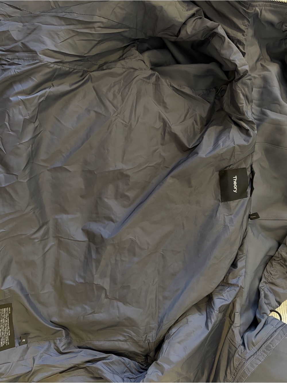 Theory Hooded Lightweight Puffer Slim Jacket M - Picture 4 of 4